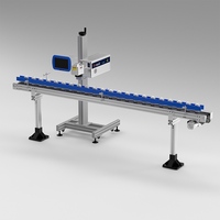 Vente chaude Fabricant chinois 30W 50W 100W Machine de marquage de code de lot de date sur sacs pré-faits Imprimante laser à fibre avec approbation CE/ISO