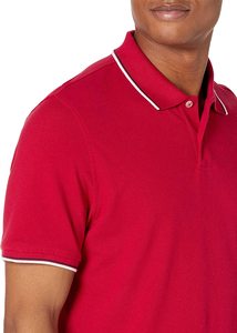 Nueva Camiseta Casual Unisex de Tela CVC Lisa, 95% Algodón, 5% Elastano, Suave, para Golf, 180g, Anti-pilling, Manga Corta - Product Image 3