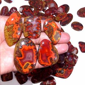 Top naturel marocain couture Agate pierre précieuse Cabochon pierre précieuse en vrac en gros mélange forme taille pierre précieuse naturelle pour la fabrication de bijoux - Product Image 5