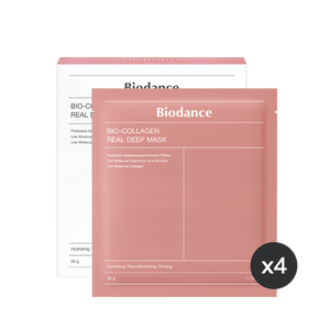 มาส์กหน้าคอลลาเจนไบโอเดนส์ ไบโอ คอลลาเจน ดีพ มาส์ก คุณภาพสูง ชุด 4 แผ่น ผสมไฮยาลูรอนิค แอซิด และเปปไทด์ บำรุงผิวหน้า - Product Image 1