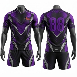 Ropa Deportiva Ligera de Secado Rápido para Entrenamientos Competitivos, Prácticas al Aire Libre y Partidos de Torneo, Uniforme de Fútbol - Product Image 6