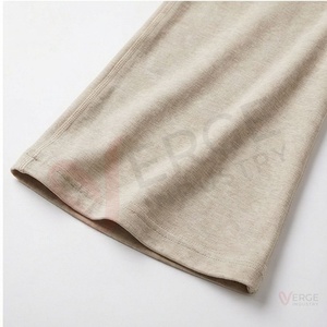 <b>Women</b> Beige Square Neck Long Sleeve Crop Top High Waist <b>Flared</b> <b>Leggings</b> 2 Piece Yoga Set - Product Image 6