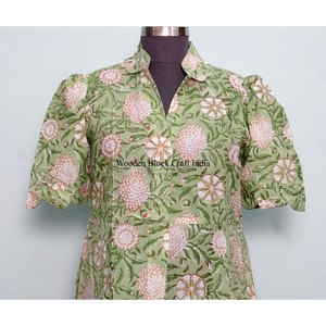 Robe en coton doux pour femmes, tenue décontractée d'été, légère, style bohème midi, robe pour femmes, tenue décontractée quotidienne, robe unique - Product Image 2