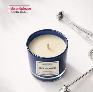 Luxury Scented <b>Candle</b> Eco Friendly Natural Wax Fragrance Jar <b>Candle</b> <b>Bulk</b> Wholesale Export Factory Direct Manufacturer - Product Image 4