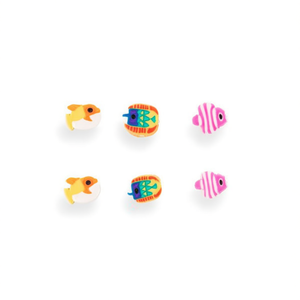 Ilan Abalorios Perline in argilla polimerica a forma di pesce 5x9 mm 20 pezzi per la creazione di gioielli - Product Image 2