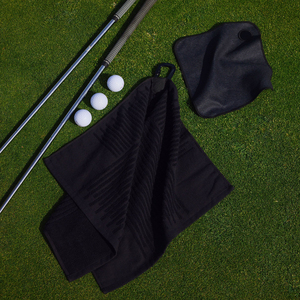Serviettes de golf en tissu gaufré en gros, faible MOQ, meilleur fabricant et fournisseur, serviettes de golf en coton doux et luxueuses - Product Image 5