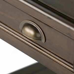 Tavolino da salotto Burlington in mogano marrone per arredamento soggiorno - Product Image 2