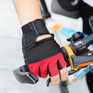 Gants de sport demi-doigts pour la musculation, l'entraînement, le fitness, respirants, antidérapants, avec support de poignet, unisexe, pour le cyclisme - Product Image 6