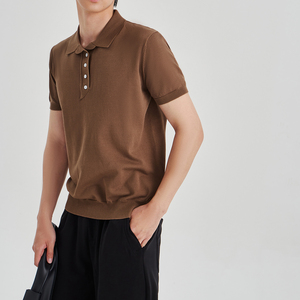 Camisetas Polo Casuales para Hombre al por Mayor, Nuevo Diseño en Venta, Logotipo Personalizado, Color Sólido, Transpirables - Product Image 4