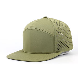 Gorras de camionero de malla de camuflaje personalizadas al por mayor de alta calidad, de 7 paneles, con cierre a presión. - Product Image 1