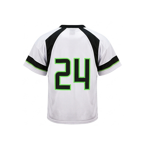 Uniforme de Lacrosse de Poliéster con Impresión por Transferencia de Calor Personalizada, Logotipo Bordado Personalizado, Número y Nombre - Product Image 4
