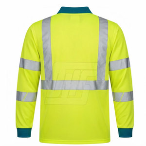 Camisetas Polo Transpirables de Manga Larga para Hombre, Uniformes de Trabajo, Camisetas Duraderas con Cuello para Trabajos de Construcción, Servicio y Equipos Empresariales - Product Image 2