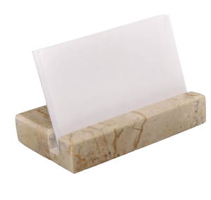 Porta Tarjetas de Mármol Más Vendido, Organizador de Escritorio de Oficina de Aspecto Clásico, Porta Notas de Mármol Personalizado en Oferta - Product Image 3