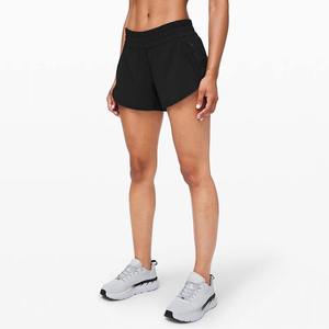 Pantalones Cortos Deportivos de Color Sólido para Hombre, con Cintura Elástica, de Secado Rápido, de Poliéster Tejido, de Longitud Media - Product Image 2