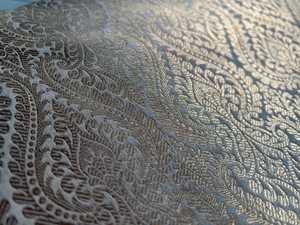 Tissu Jacquard Brocart Doré Gaufré pour Tapisserie, Textile d'Ameublement pour Canapé, Chaise, Rideaux et Meubles Personnalisés - Product Image 2