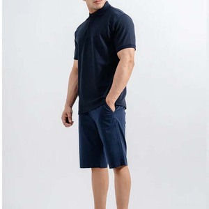 เสื้อเชิ้ตผู้ชายลำลองขายดี รับทำโลโก้ สีพื้น ระบายอากาศได้ดี ผ้าเจอร์ซีย์ย้อมสีเรียบ 100% ผ้าฝ้าย - Product Image 4