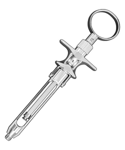 REGENSIS SURGICAL Manual Surgical Syringe Stainless Steel CE Certified Class I Instrument 1 Year Warranty for Surgical Operation - Product Image 2