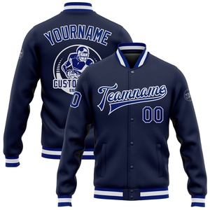 เสื้อแจ็คเก็ตแบบมีกระดุมเต็มตัว รุ่น Varsity Letterman สีดำลายพรางมะกอก สองสี จาก OMMIZ INDUSTRY ขายส่งโดยตรง - Product Image 5