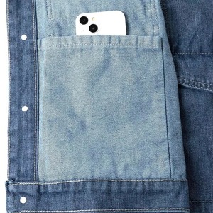 เสื้อกั๊กยีนส์ผู้ชายราคาถูก ระบายอากาศได้ดี คุณภาพเยี่ยม สไตล์ลำลอง ดีไซน์ใหม่ ต้านเชื้อแบคทีเรีย ทันสมัย เป็นที่ต้องการอย่างมาก - Product Image 5