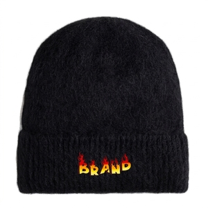 Apex Crest Apparel Nouveautés 2025 Bonnets en tricot jacquard acrylique unisexe chauds et ajustables pour l'hiver Vente en gros Logo personnalisé - Product Image 3