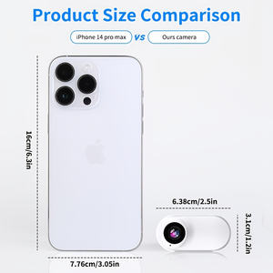 กล้องขนาดเล็กสำหรับกิจกรรมกลางแจ้ง2025ใหม่กล้องทัมป์อัจฉริยะพร้อมตัวยึดแม่เหล็กสำหรับสัตว์เลี้ยงและขี่ - Product Image 4