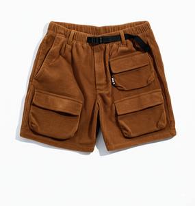 Corduroy <b>Cargo</b> <b>shorts</b> Vietnam Label Streetwear Bottom Garment OEM <b>Women</b> Summer Style Washable Sustainable Fast Delivery Drop - Product Image 1