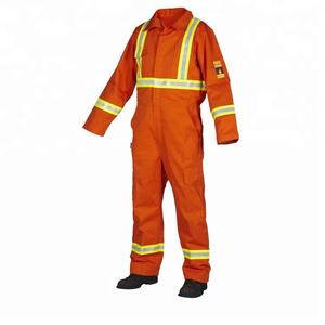 Cotton Polyester FR Fire Resistant Anti Static Work Coveralls Flame Retardant Safety Industrial Protective Workwear Uniform - Product Image 6