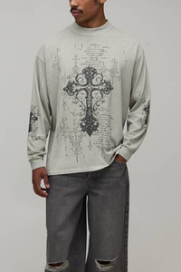 OEM Screen Printed Custom Men's Sweatshirt Personalized Long <b>Sleeve</b> Streetwear Casual Wear Custom Design Apparel Top Clothing - Product Image 4