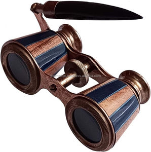 Binocular de nácar de cristal de ópera de 2,5 pulgadas con mango de bolsillo, binoculares coleccionables de mano para niños, observación de aves - Product Image 3