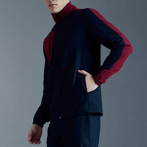 Pantalones Deportivos Casuales de Poliéster para Hombre con Logotipo Personalizado, Cierre de Cremallera, Ropa Deportiva, Corte Ajustado, Trajes Deportivos Sólidos Personalizados, Transpirables - Product Image 4