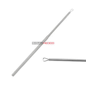 Professional Manual Ear Wax Removal <b>Tool</b> Billeau Ear Loops Stainless Steel CE Certified <b>Safe</b> Ear Pick Curette Gentle Earwax - Product Image 6