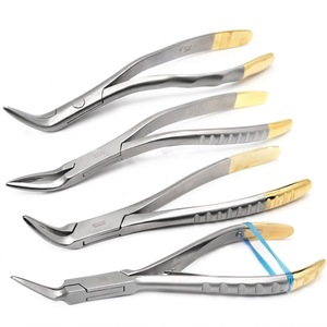 Pinzas de Extracción Dental Mínimamente Invasivas, Juego de 4 Piezas, Alicates para Raíces Dentales, Aprobado por CE - Product Image 1