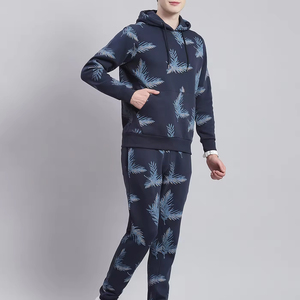 2026 Manufacture High Quality Custom Size Sublimation Tracksuits Oversized <b>Pullover</b> <b>Men</b> Printed Custom Winter Sweat suit Set - Product Image 3