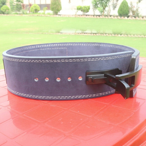 Custom Logo Lever Buckle <b>Weight</b> Lifting Belt Gym Fitness <b>Training</b> High Quality Powerlifting Belt Adjustable Workout Belt OEM - Product Image 2