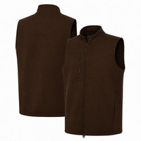 Chaleco de golf personalizado OEM para hombre, ligero, a prueba de viento, suave, chaqueta sin mangas, chaleco de talla grande para deportes y entrenamiento al aire libre