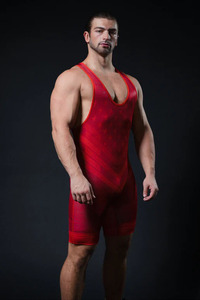 Bavoir de lutte personnalisé avec logo imprimé, 100% polyester respirant, séchage rapide, grande taille adulte, 220g, Fezco Industries - Product Image 6