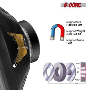 Altoparlante Subwoofer PA DJ Full Range da 2000W, Driver di Ricambio per Bassi da 15 Pollici 8 Ohm - Product Image 5