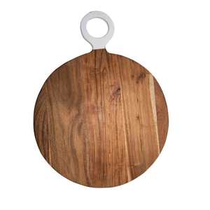 Tabla de cortar de bambú premium con ranura para jugos |   Tabla de Cortar Ecológica y Resistente para Preparar Carne, Verduras y Alimentos - Product Image 3