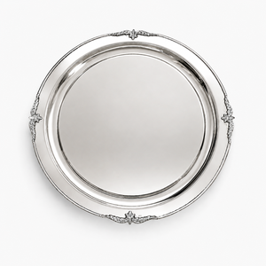 Plateau rectangulaire en argent pour chocolats avec bordure dorée décorative, accessoires pour chocolats personnalisables, tailles personnalisées, couleur disponible - Product Image 5