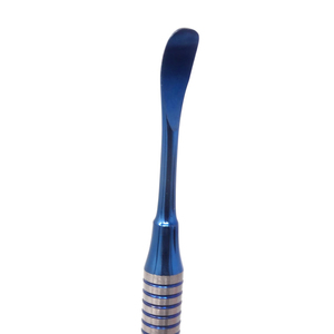 Elevador Perióstico Dental Profesional Molt M9 |   Reflector de Tejido de Acero Inoxidable de Doble Extremo con Puntas Recubiertas de Titanio Azul - Product Image 4