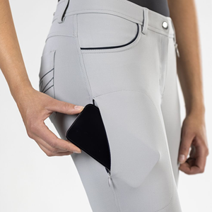 Pantalon d'équitation extensible 4 directions de haute qualité, leggings, collants, vêtements d'équitation en tissu technique au toucher doux - Product Image 4