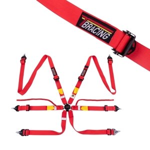 Arnés de Seguridad para Carreras de Alto Rendimiento TBRACING, Homologado por la FIA 8853 2016, Agente de Marca OEM ODM, Venta al por Mayor, Ajustadores de Acero Liso - Product Image 2