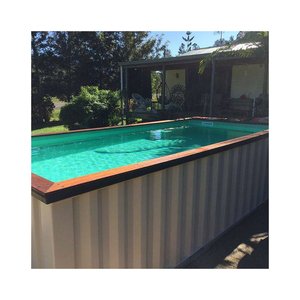 Piscinas Prefabricadas en Contenedores, Piscina de Entrenamiento de Buceo, Estructura Móvil de Acero para Interiores y Exteriores, Prefabricada de 20 pies y 40 pies - Product Image 1