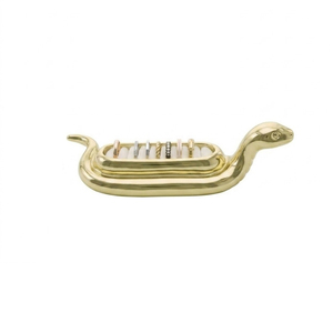 Classic Design Gold Plated Tiger <b>Ring</b> <b>Holder</b> Modern Animal Jewelry Stand for <b>Engagement</b> Wedding Props & Home Decor Organizer - Product Image 4