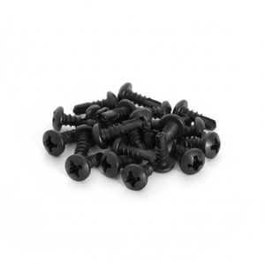 PDC 11 Tornillo de cabeza plana de acero al carbono recubierto de negro con punta de taladro Phillips, Grado 4.8 6.8, Rosca estándar 3.5-4.8mm - Product Image 1