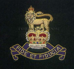FIDE ET FIDUCIA High Quality Lace Embroidered Patch <b>Sew</b>-On Fabric Badge Circular Luxury Design for Garment - Product Image 6