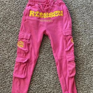 Pantalon de survêtement à jambe droite en polaire délavée Streetwear Pantalon de survêtement vintage en polaire respirant et à séchage rapide - Product Image 4