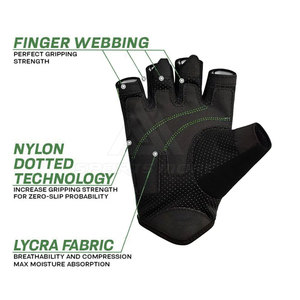 Guantes de Gimnasio con Acolchado Cómodo y Agarre Estable, con Acolchado Ligero y Diseño Transpirable - Product Image 6