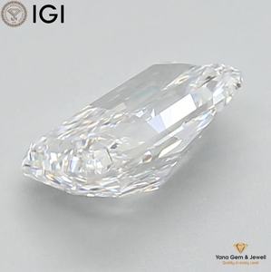 Elegancia Atemporal, Diamante Cultivado en Laboratorio CVD de 1.00 Quilates, Corte Radiante, Color D, Claridad VVS1, con Certificado IGI para Personalización - Product Image 5