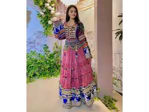 Robes longues vintage afghanes en dentelle coupe trapèze de haute qualité pour femmes, tailles personnalisables, tendance, prix de gros, pour fêtes et mariages - Product Image 5